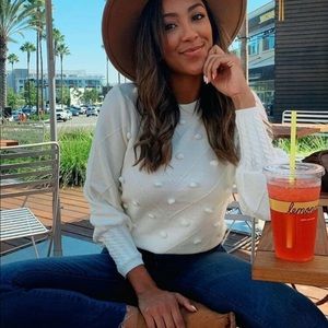 SHEIN PomPom Sweater Size M